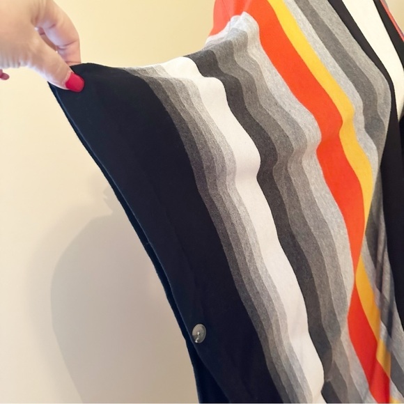 CAbi Serape Colorful Stripe Poncho Style #5990 - Medium/Large - Picture 5 of 10